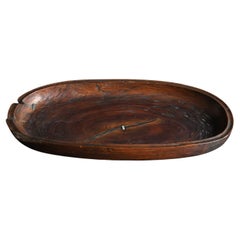 Antique Old Japanese Pine Tray/1868-1920/Confectionery Container