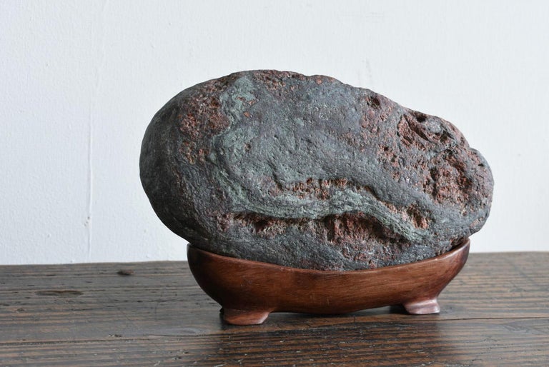 Old Japanese Scholar's Stone / Beautiful Appreciation Stone/Natural