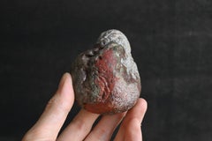 Old Japanese small Stone Figurine in the Shape of Daruma / Scholar's Stone