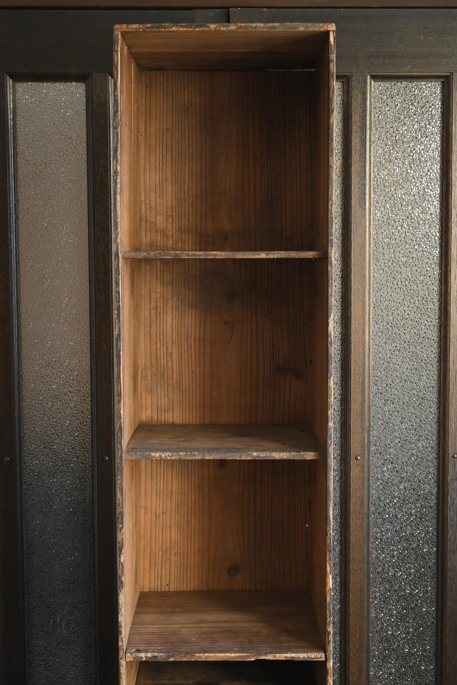 Old Japanese thin long wooden shelf/display shelf/20th century 3