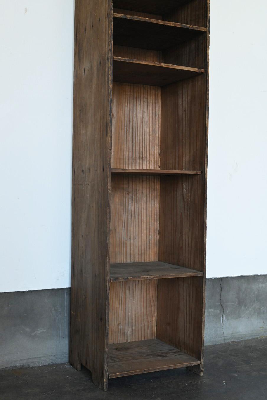 20th Century Old Japanese thin long wooden shelf/display shelf/20th century