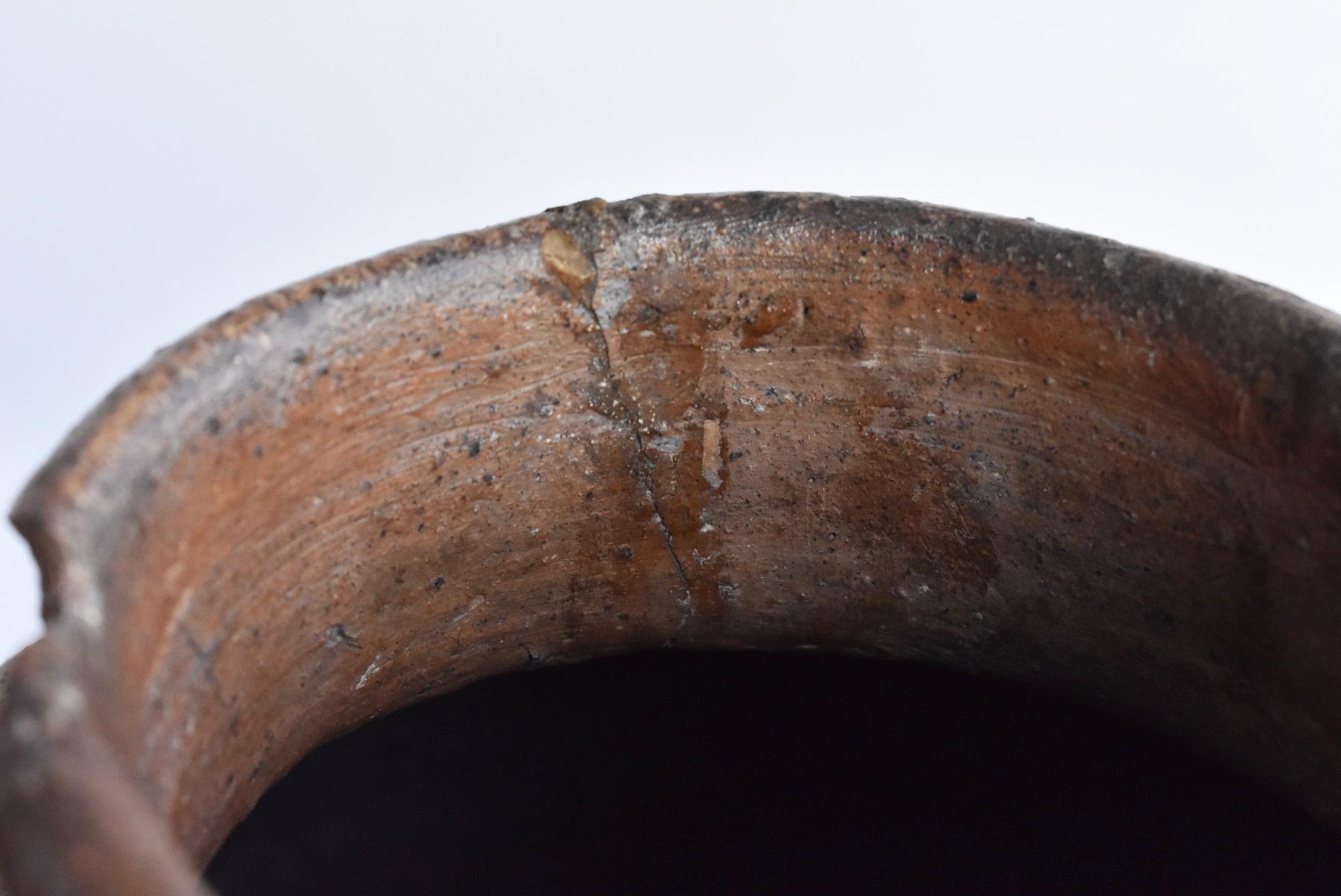 Old Japanese Vase 1400-1500 Mid-Muromachi Period Bizen Jar / Tsubo 5