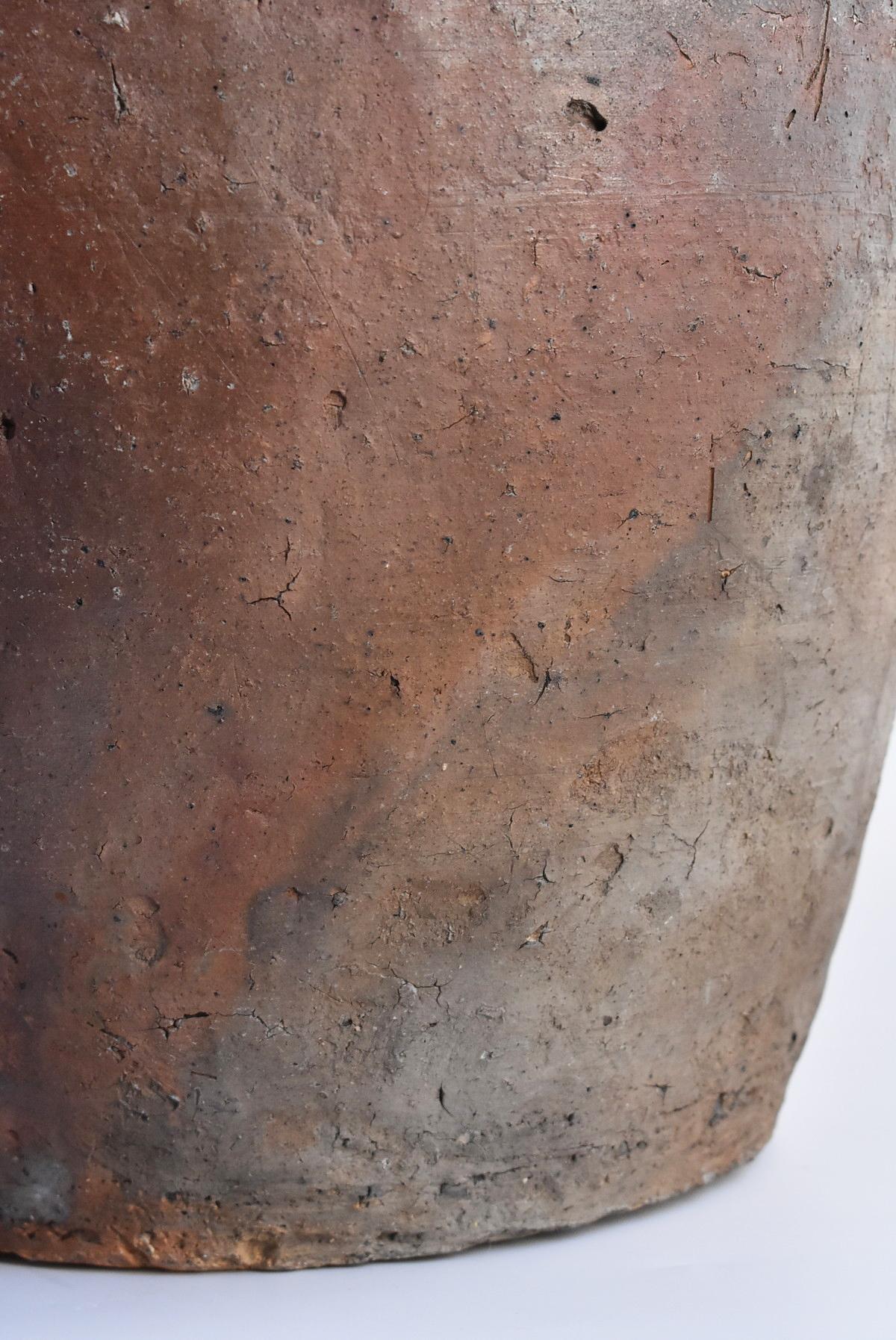 Old Japanese Vase 1400-1500 Mid-Muromachi Period Bizen Jar / Tsubo 9