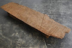 Ancienne table basse japonaise en bois Wabi-Sabi / 1900-1920
