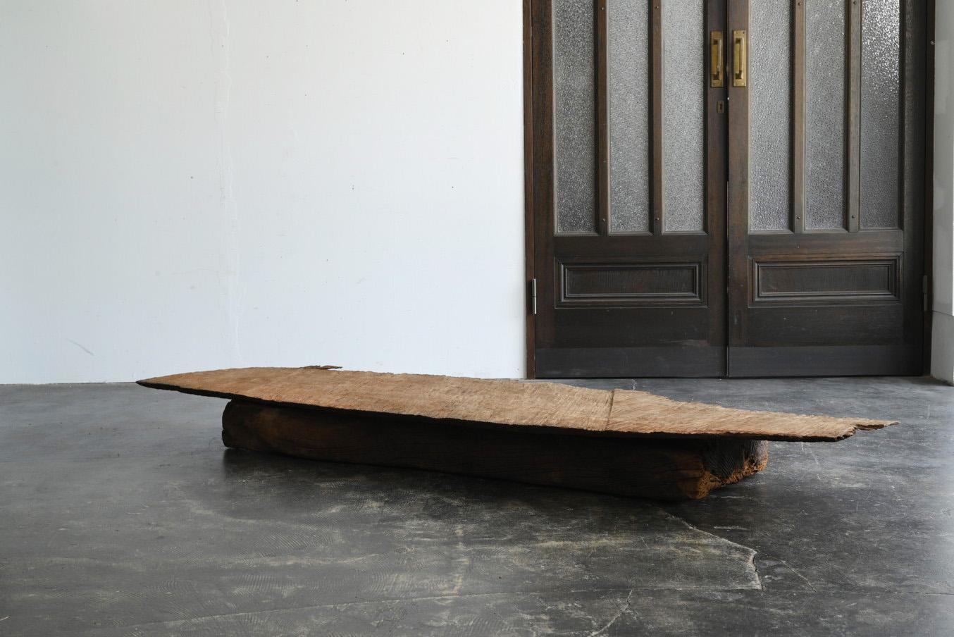 Old Japanese Wabi-Sabi Wooden Low Table / 1900-1920 / Tasteful Table In Good Condition In Sammu-shi, Chiba