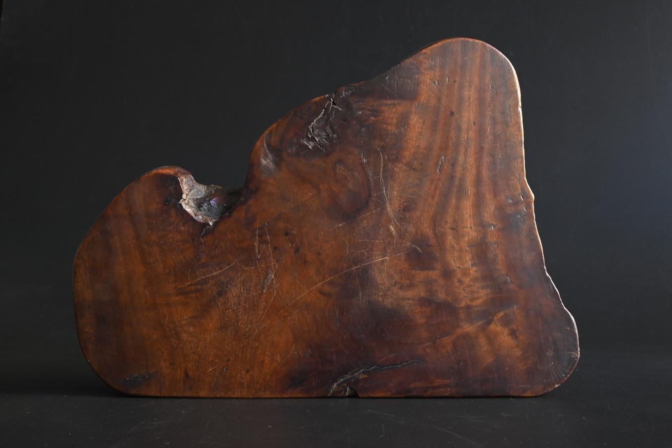 Altes japanisches Wabi-sabi-Holztablett / 20. Jahrhundert/Tischgeschirr[obon] im Angebot 9