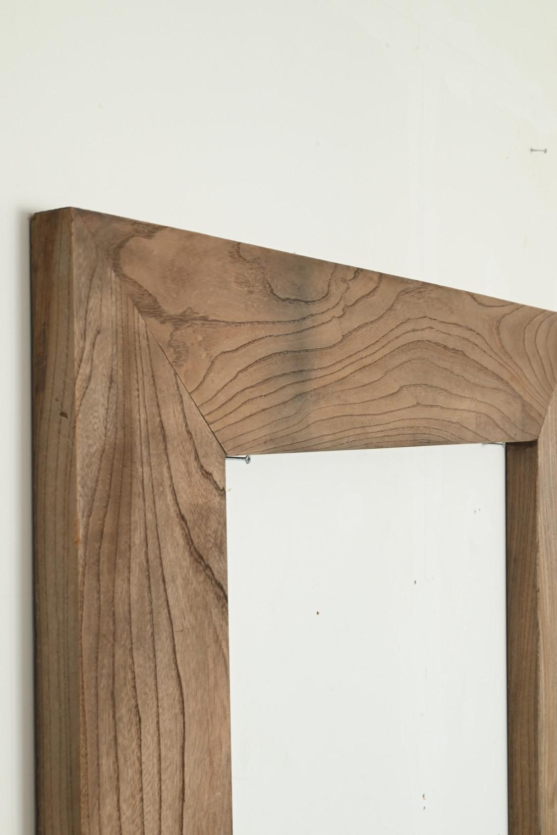 Old Japanese wall-mounted wooden frame / 20th century / large picture frame For Sale 4