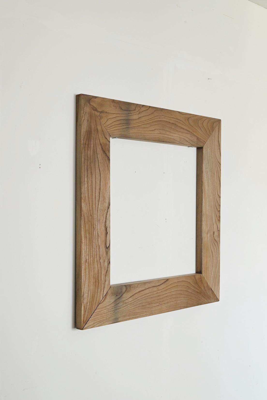 Old Japanese wall-mounted wooden frame / 20th century / large picture frame For Sale 1