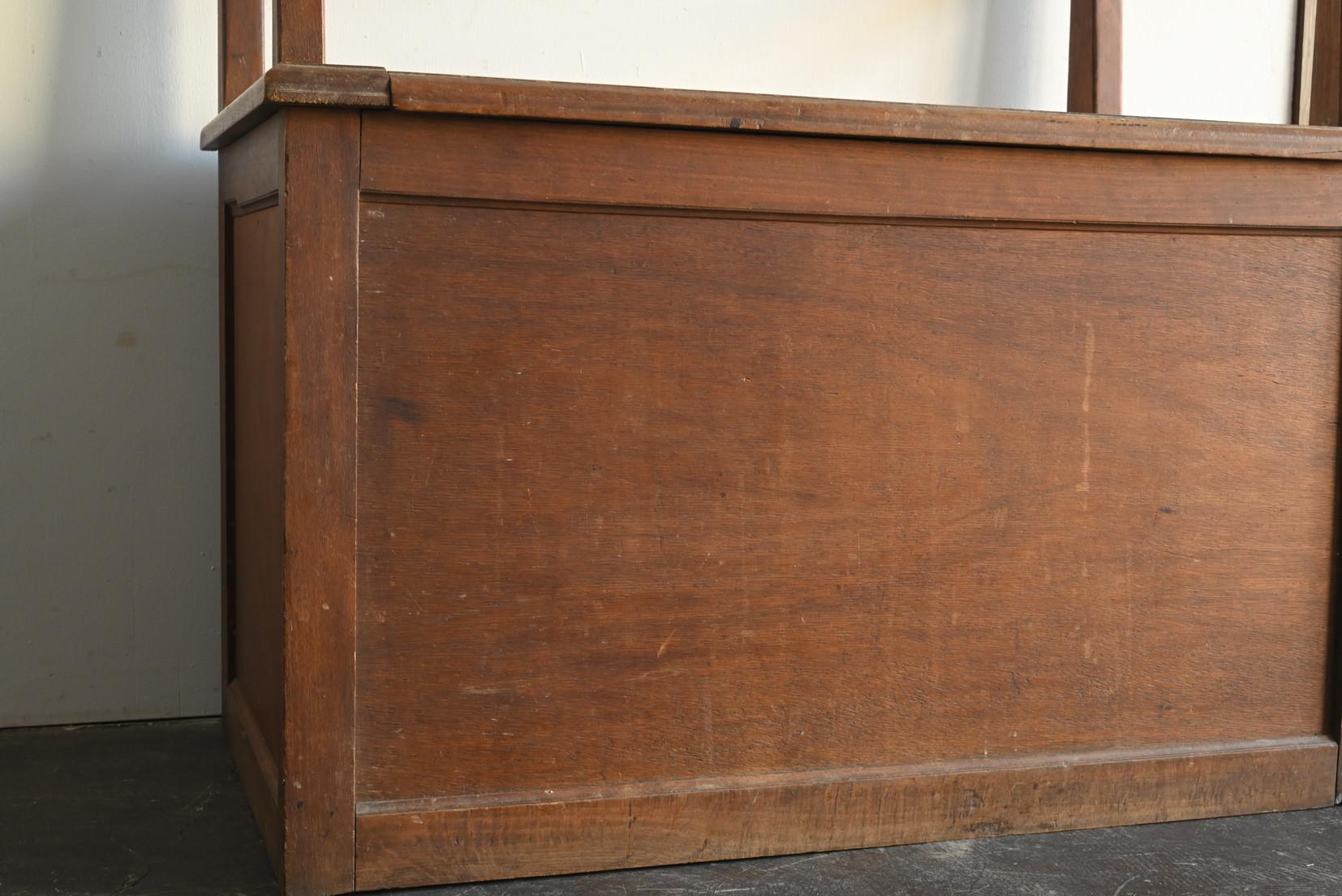 Ancien banc japonais en bois/chaise en bois avec rangement/époque Shoha en vente 6