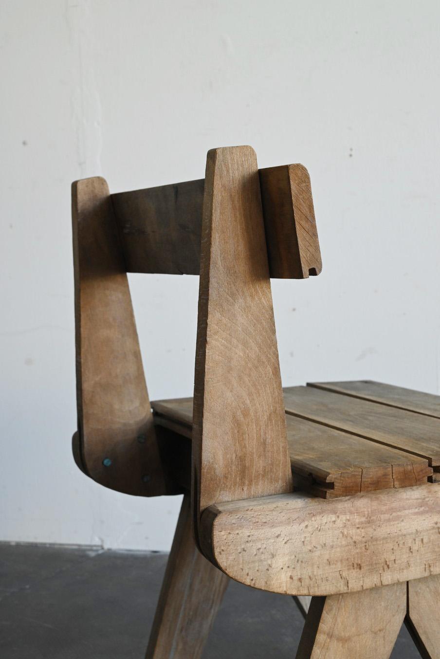 20ième siècle Chaise basse japonaise ancienne/1950-2000/Showa à l'ère Heisei