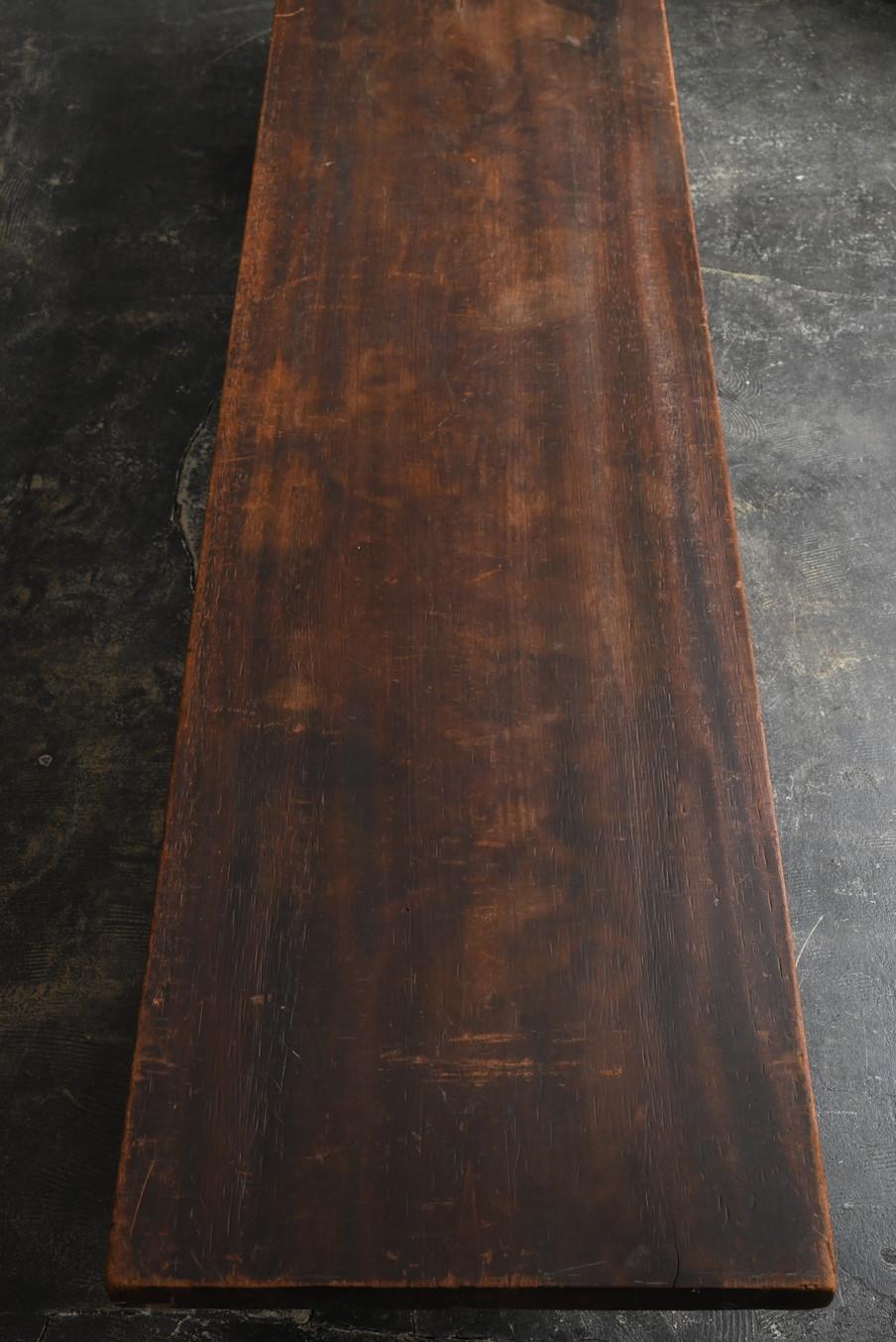 Old Japanese wooden low table/20th century/sofa table 5