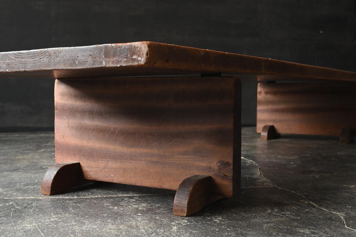 Old Japanese wooden low table/20th century/sofa table 6