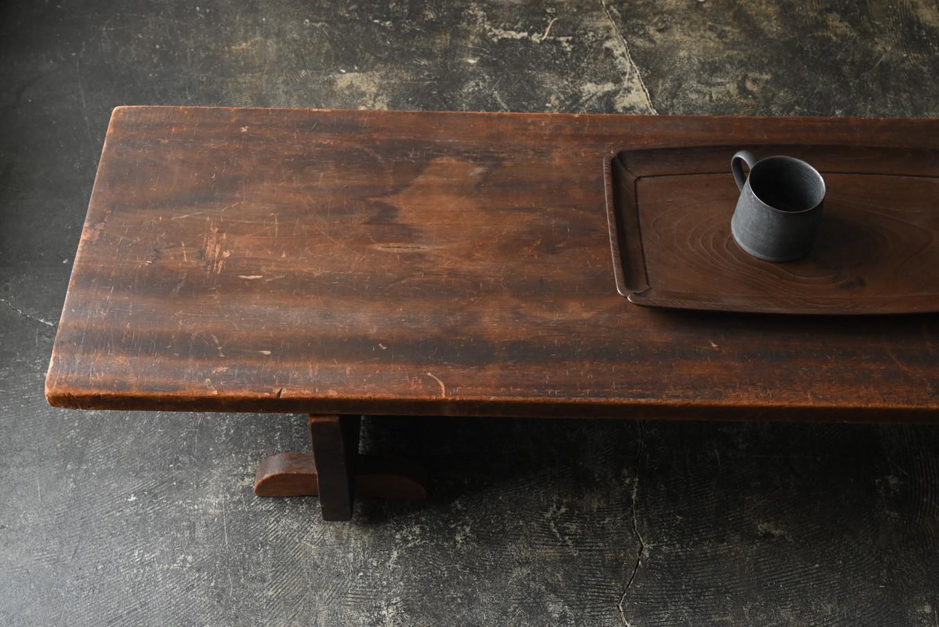 Old Japanese wooden low table/20th century/sofa table 10