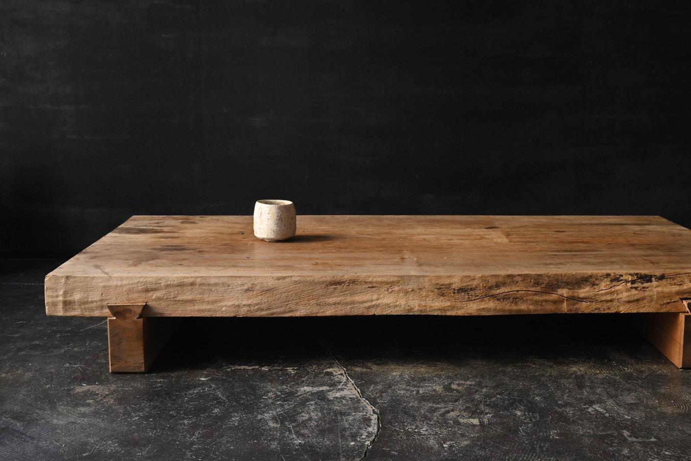 Japonais Table basse japonaise ancienne/design simple/table à café en vente