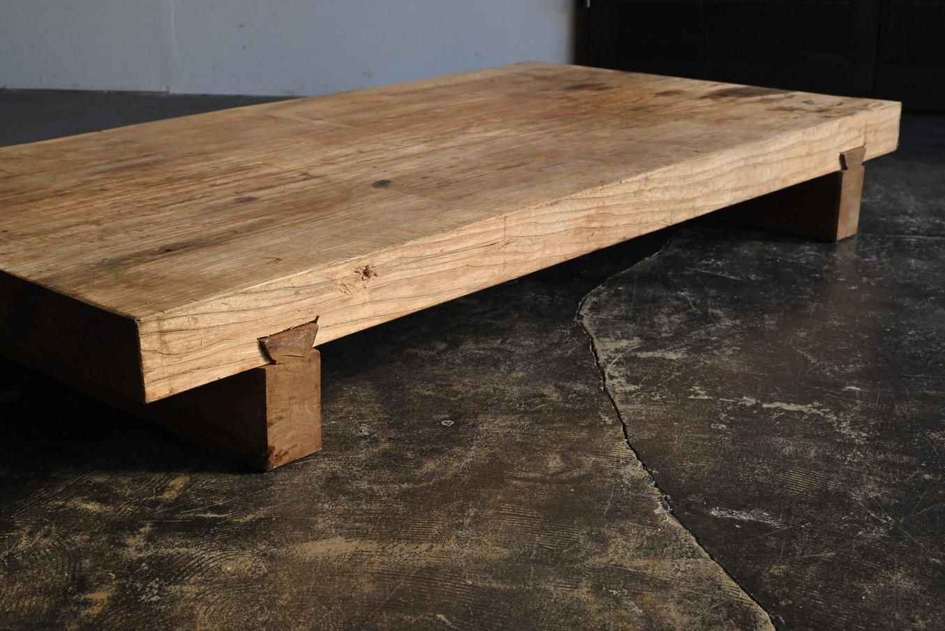 20ième siècle Table basse japonaise ancienne/design simple/table à café en vente