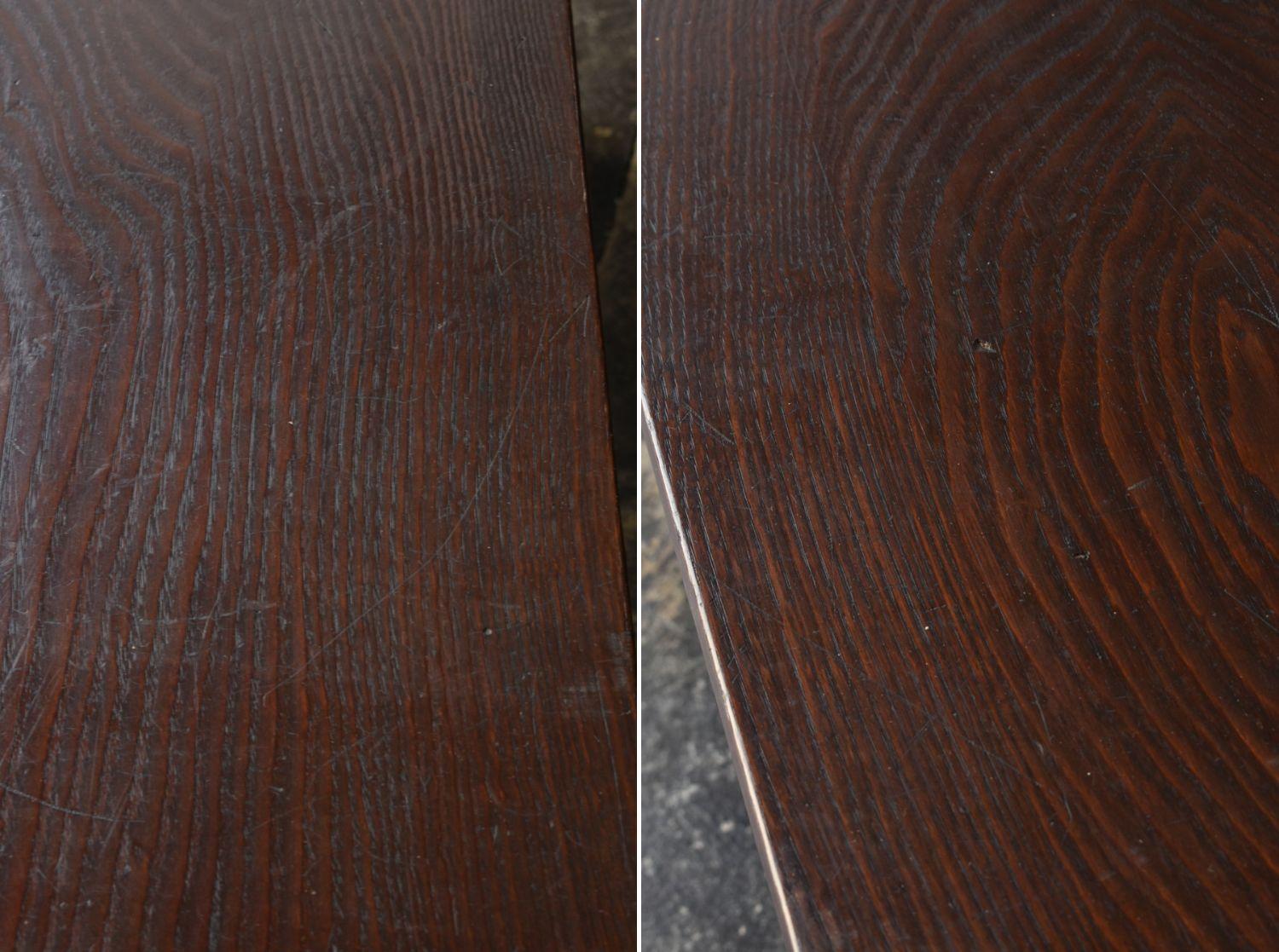 Old Japanese wooden low table/sofa table/modern design For Sale 9