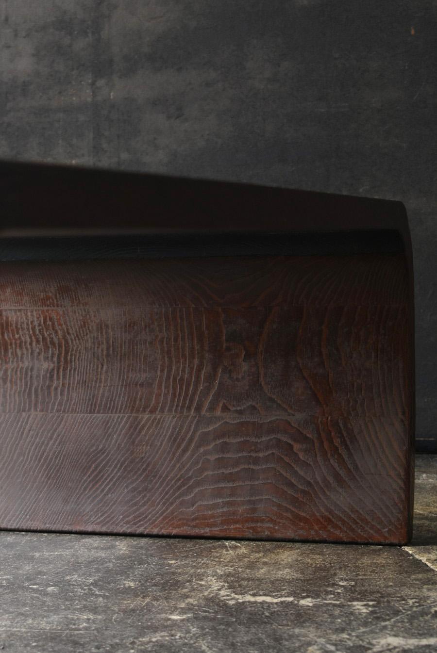 Old Japanese wooden low table/sofa table/modern design For Sale 12