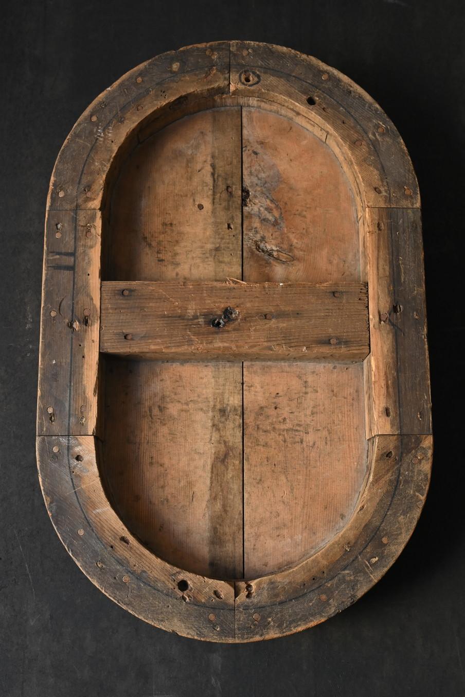 Old Japanese wooden wall hanging object/wooden mold/20th century For Sale 5