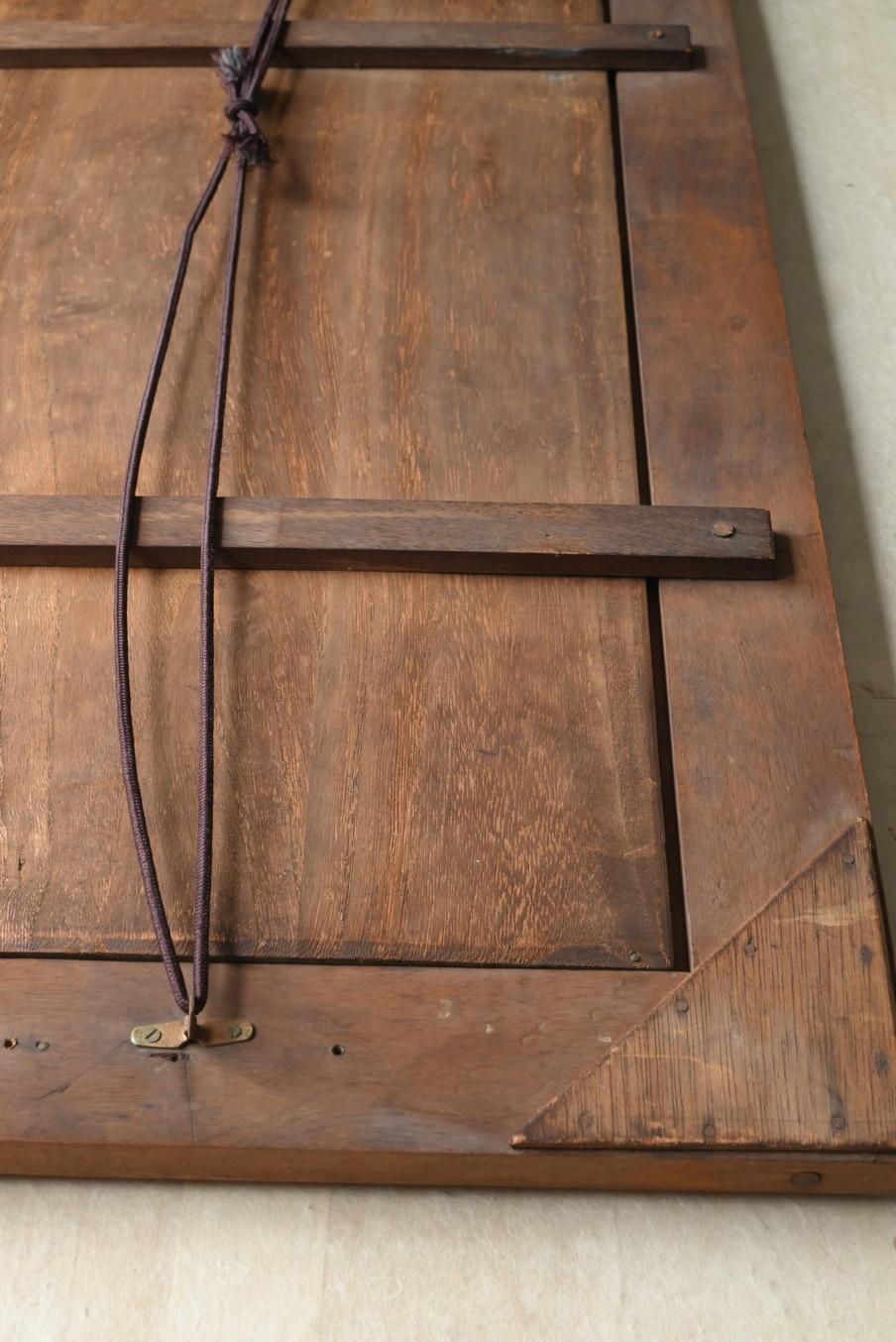 Old Japanese wooden wall hanging tropical fish picture / 20th century For Sale 3
