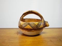 Old Kabyle terracotta broth pot jug