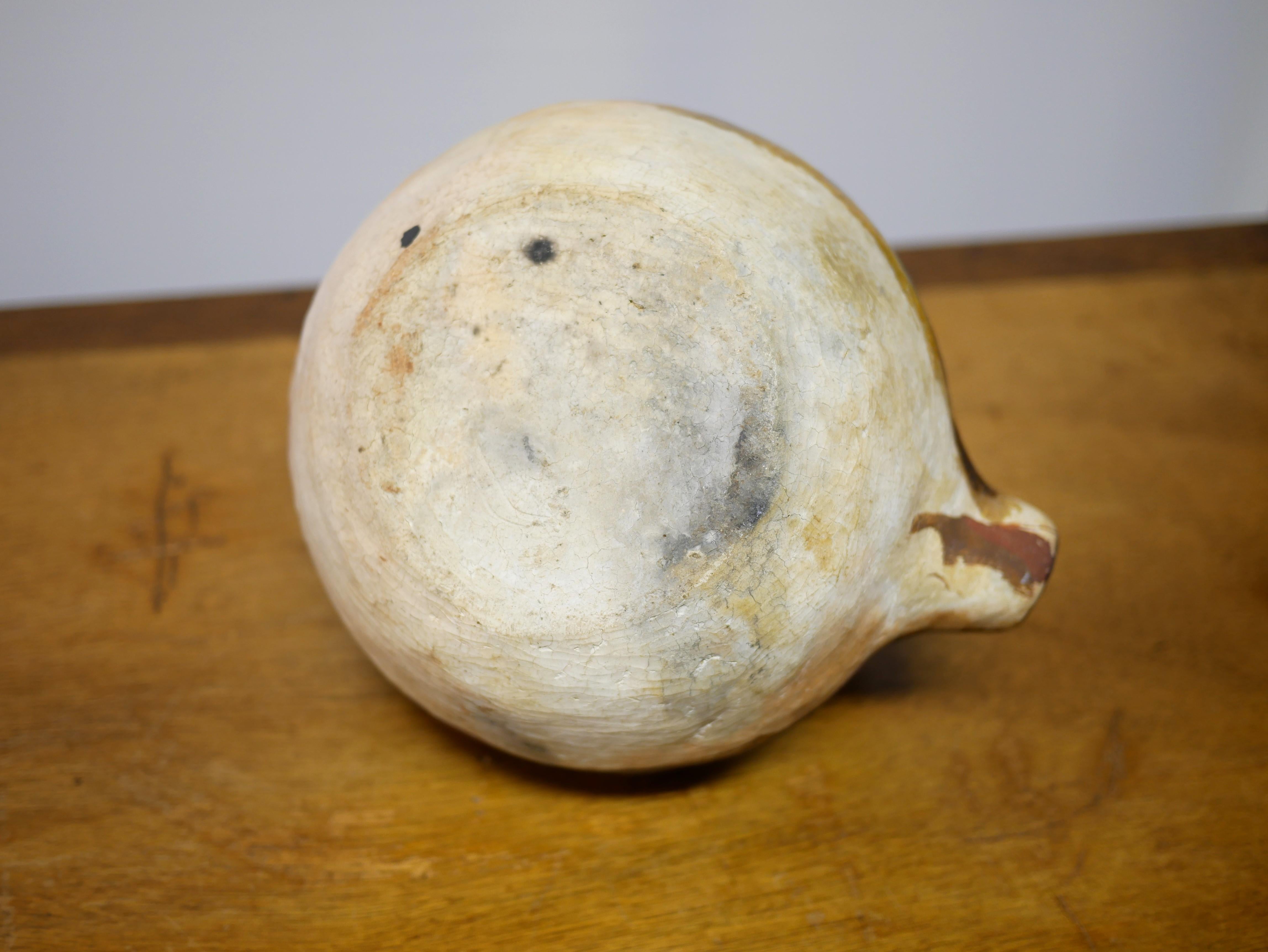 Ancienne cruche à bouillon en terre cuite kabyle Bon état - En vente à AIGNAN, FR