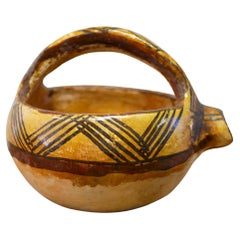 Ancienne cruche à bouillon en terre cuite kabyle