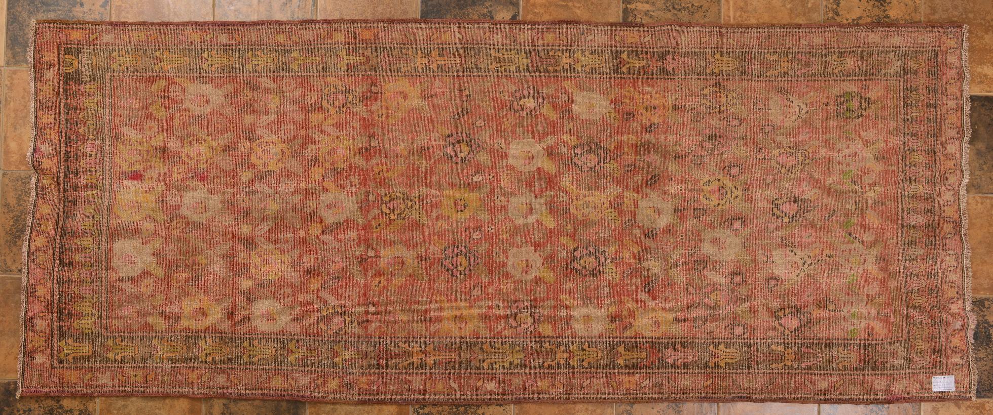 Hand-Knotted Old Karabagh or Garebagh Dated Caucasian Carpet For Sale