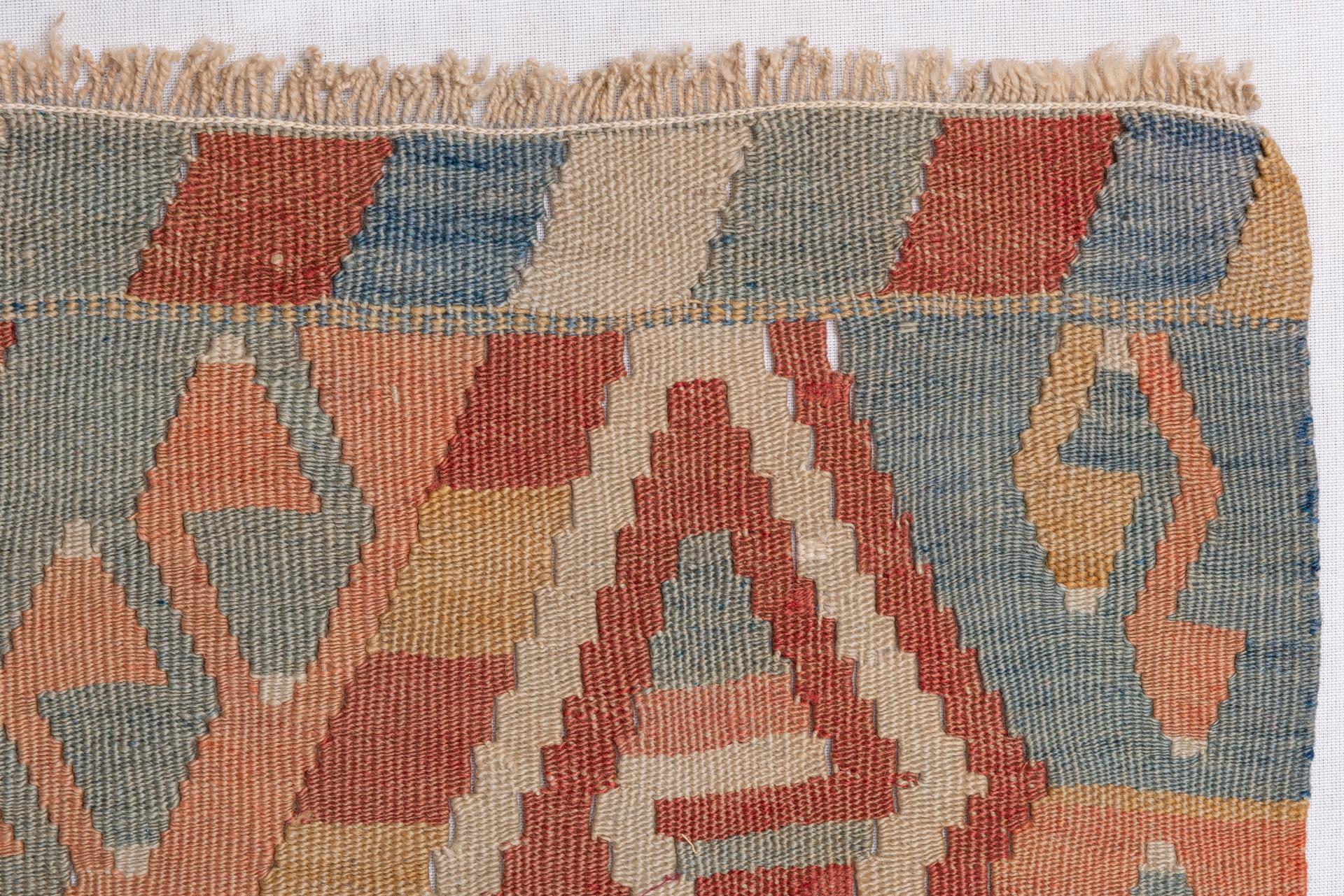 Wool Old Kilim AYDIN Gallery For Sale