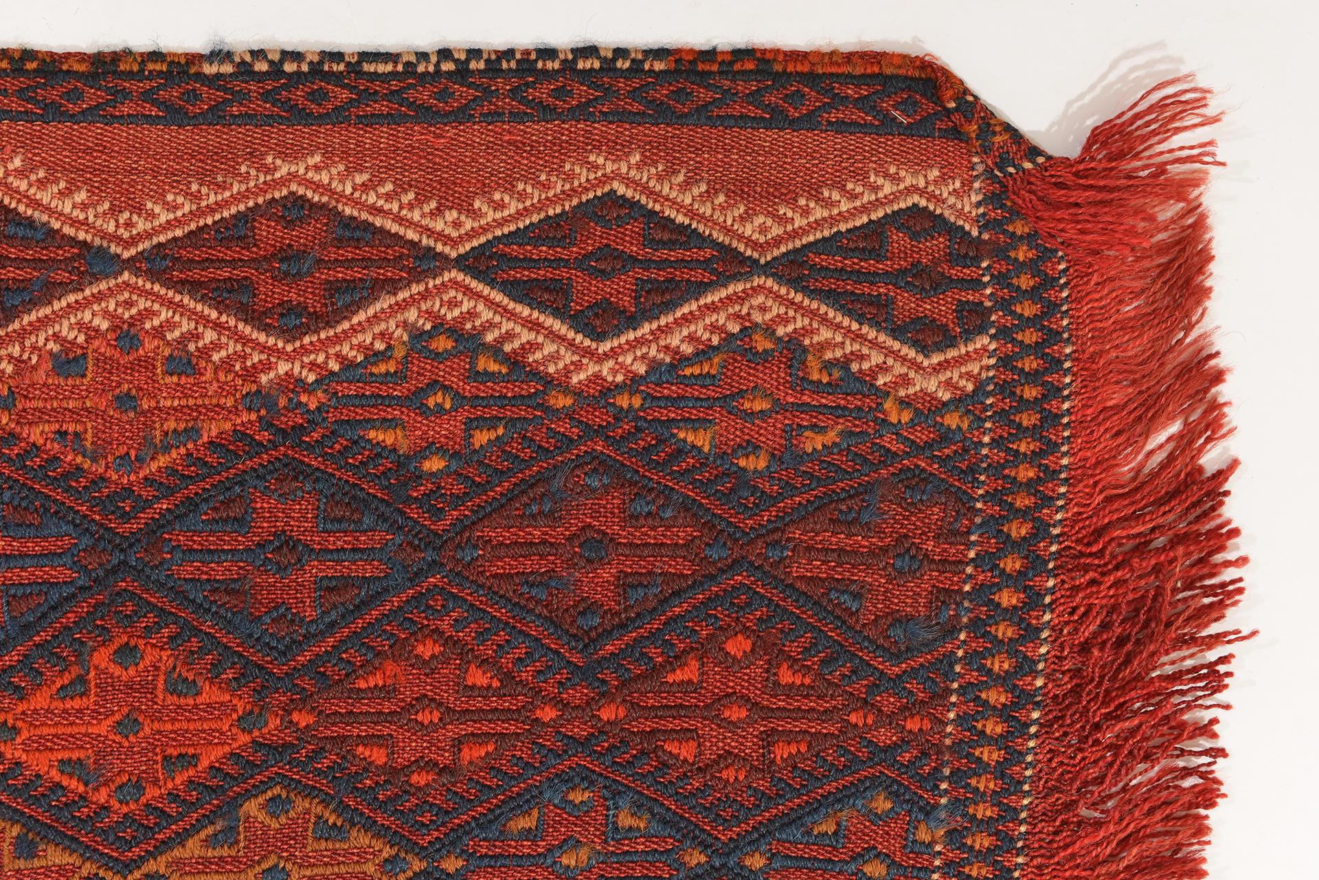 Turkish Old Kilim-Cicim MASA For Sale