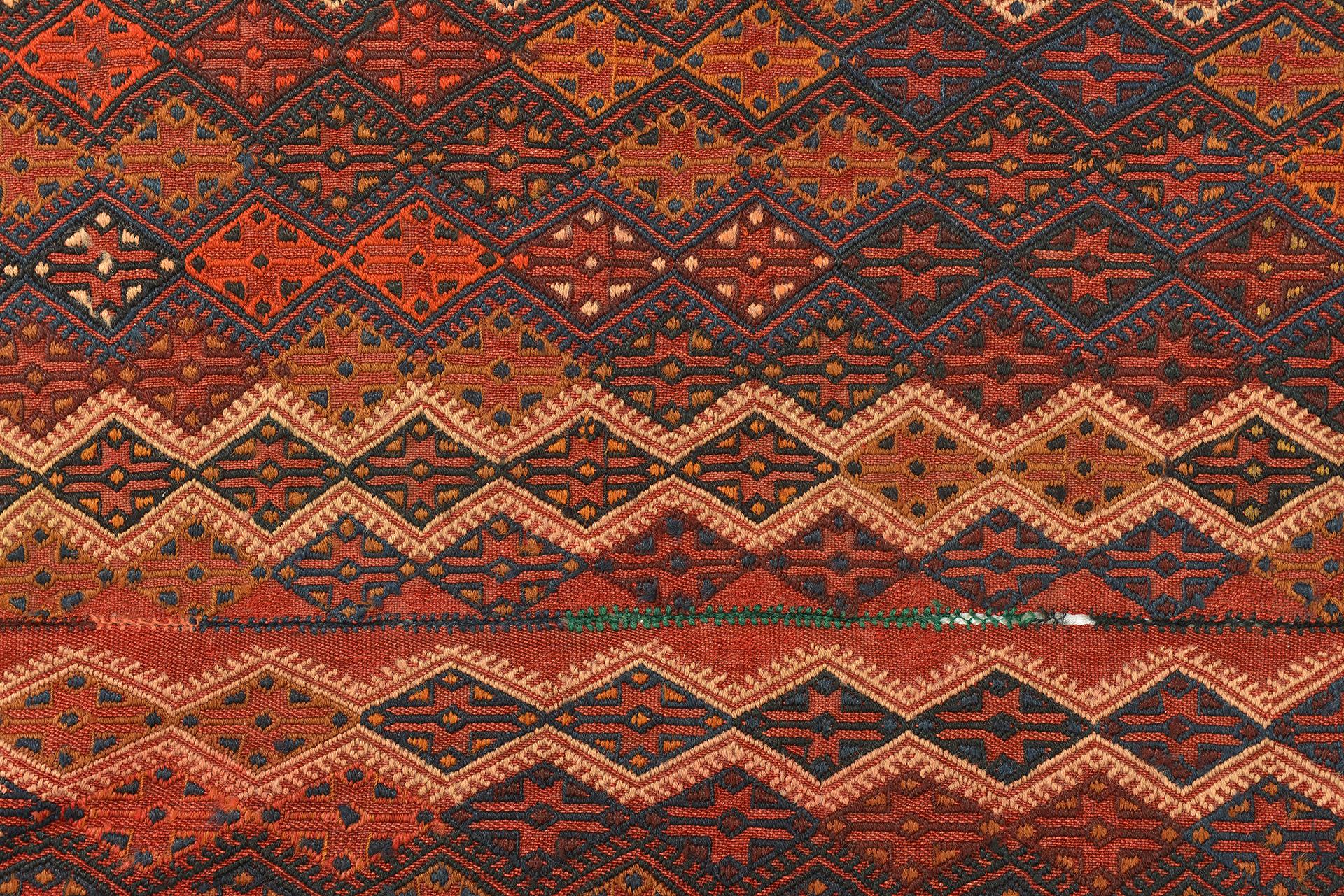 Wool Old Kilim-Cicim MASA For Sale