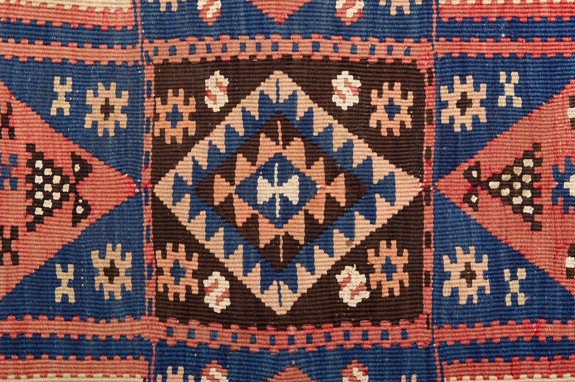 20th Century Old Kilim from Azerbaijian For Sale