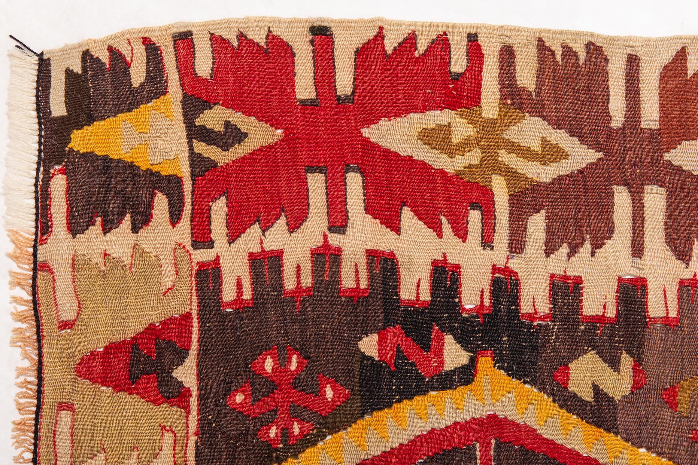 Turkish Old Kilim KEISSARY In Good Condition For Sale In Alessandria, Piemonte