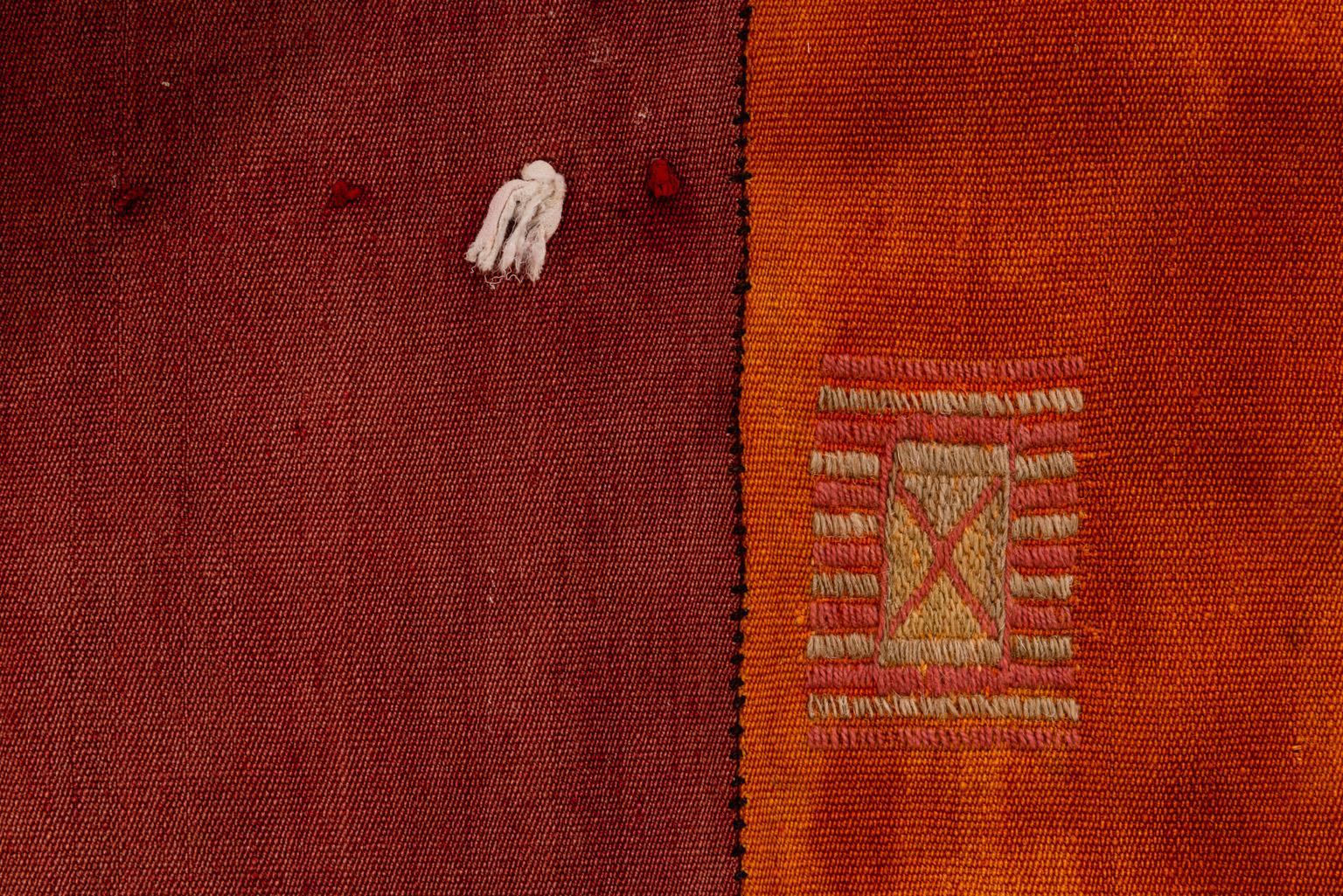Seltenes Flachwave-Textil oder Deckel „Pardeh“ aus Kelim Sivas im Angebot 3