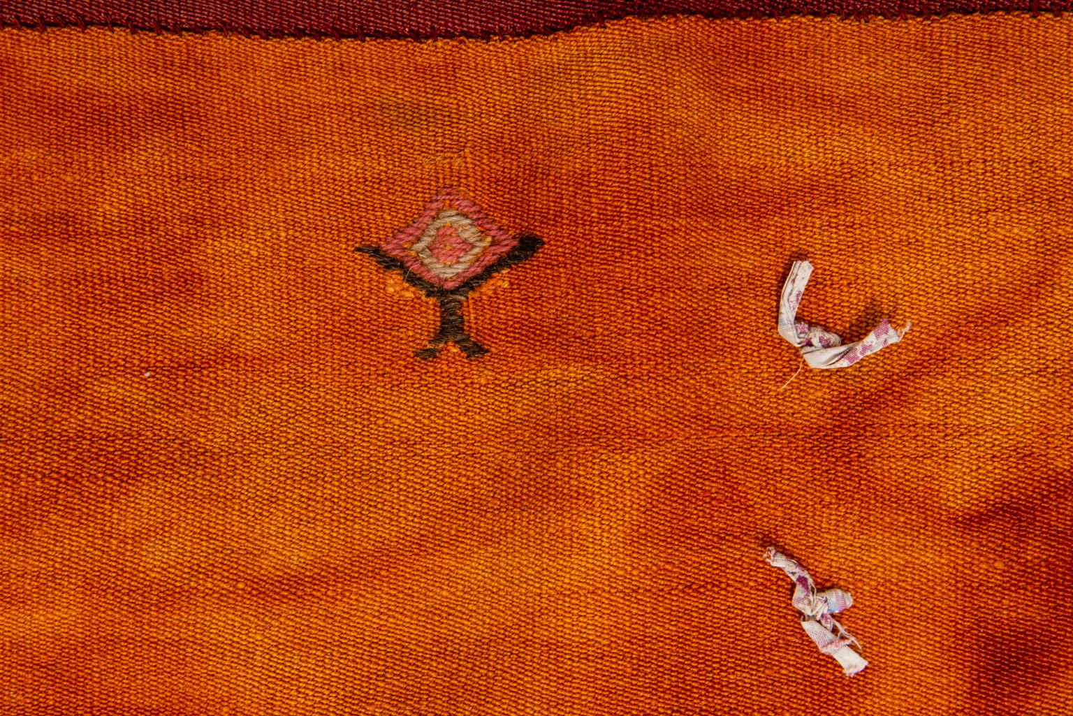 Seltenes Flachwave-Textil oder Deckel „Pardeh“ aus Kelim Sivas (Wolle) im Angebot
