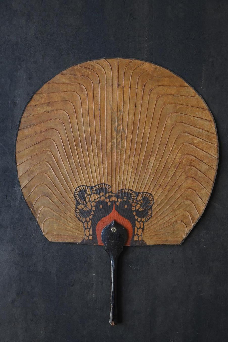 Antiguo Abanico Coreano / Siglo XX / Tapices / Arte Popular / MINGEI en venta 7