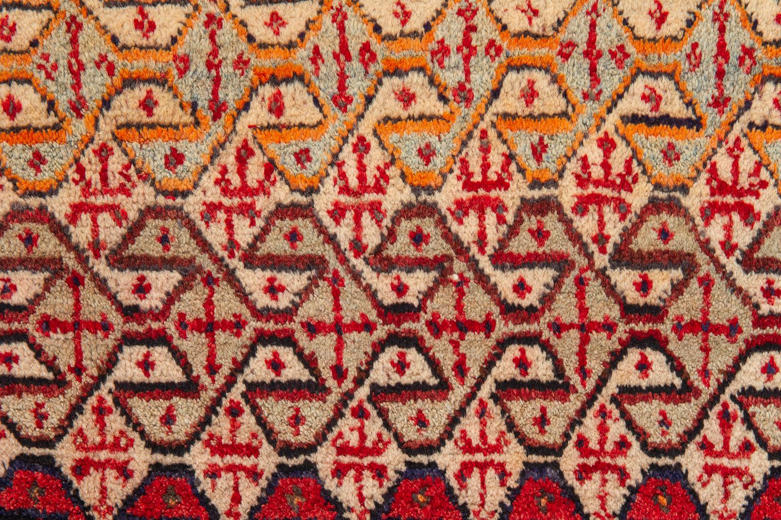 Wool Old Kurdestan Carpet For Sale