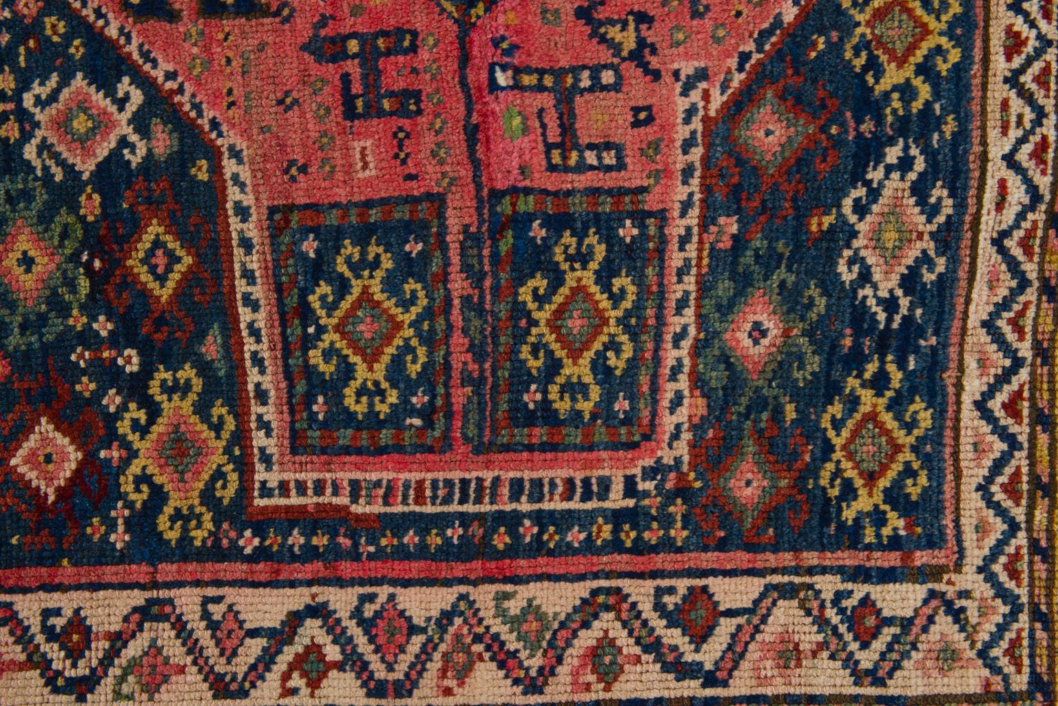Old Kurdestan Carpet or Rug For Sale 3