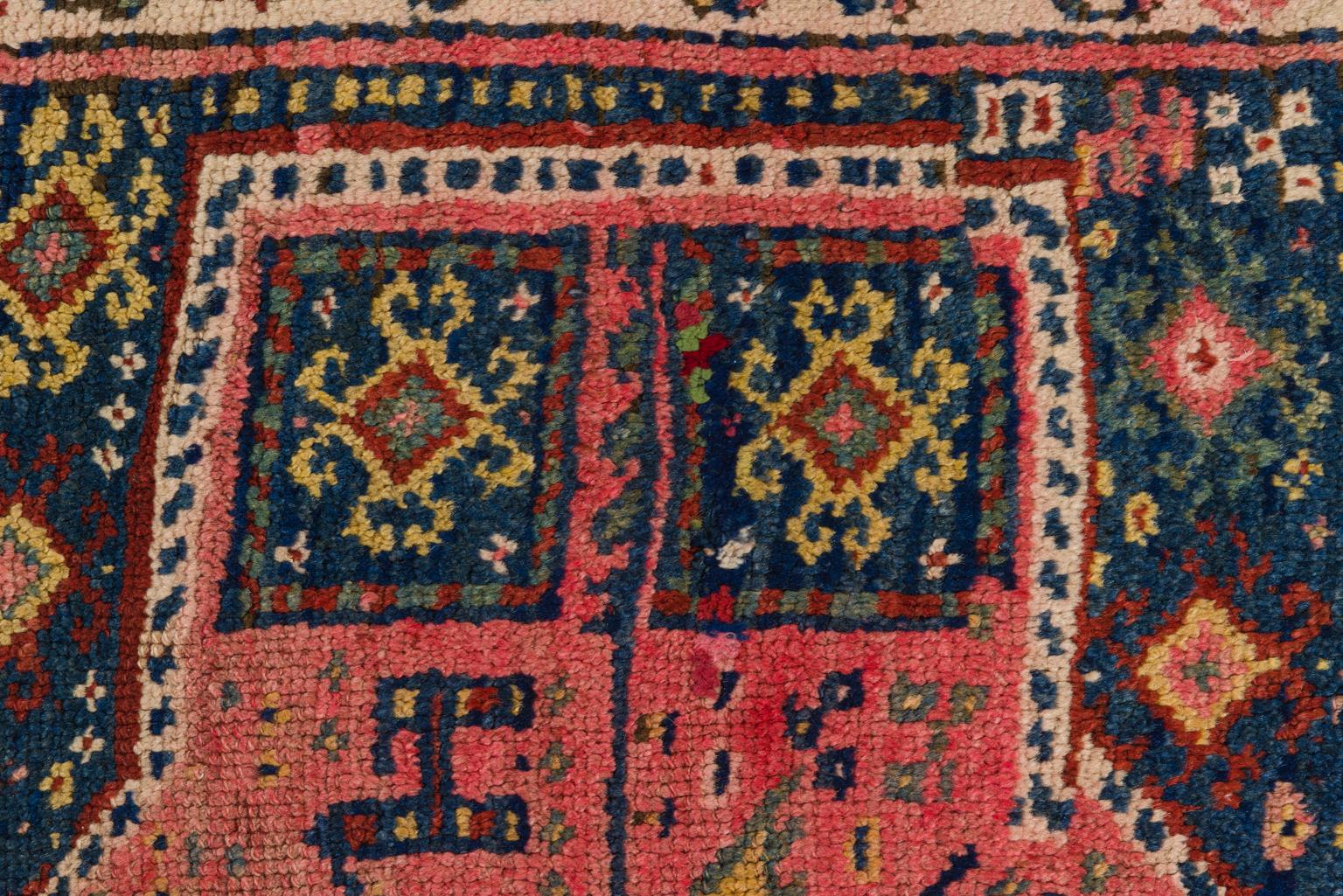 Alt Kurdestanischer Teppich oder Teppich im Angebot 6