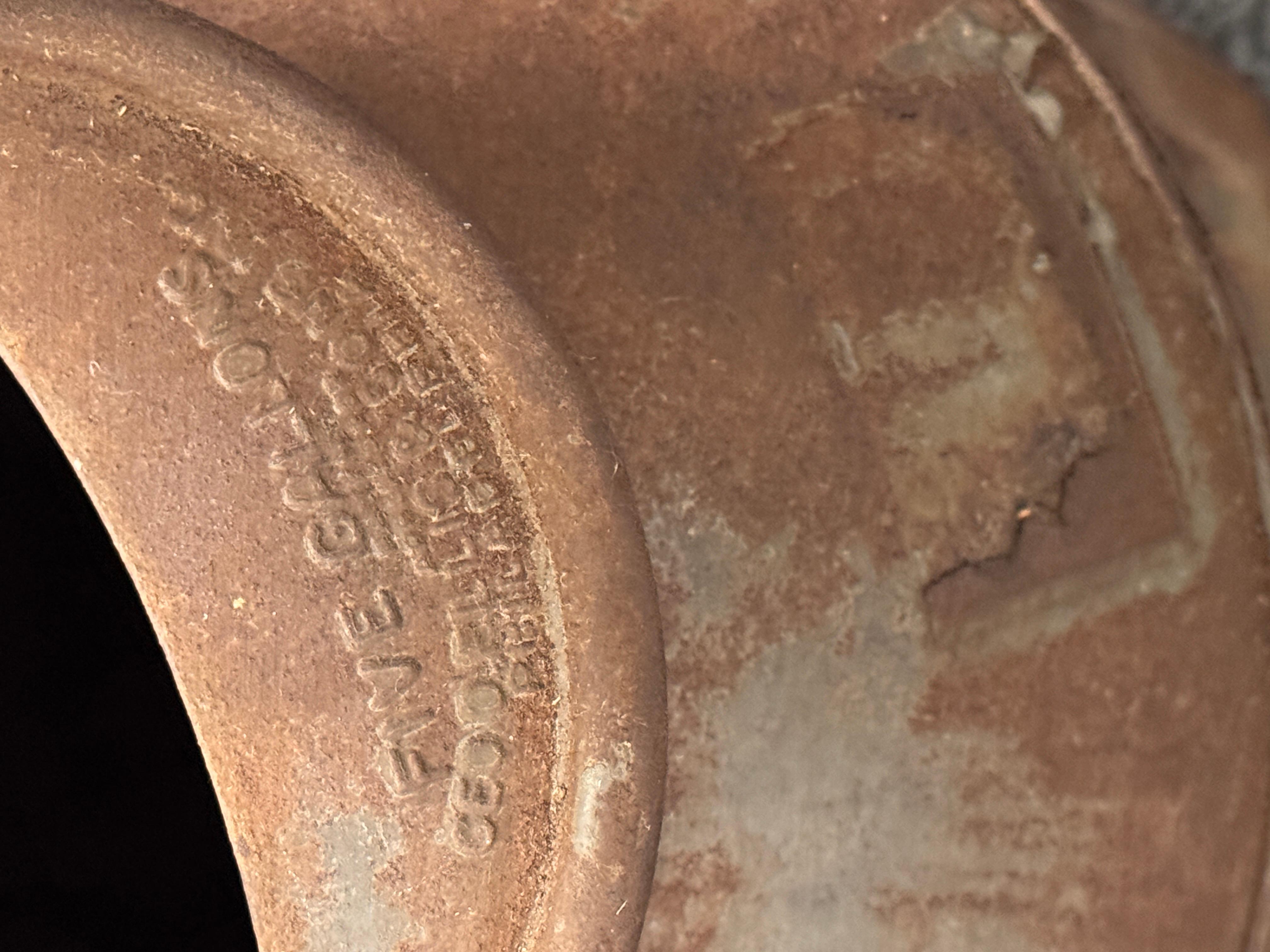 Old Large 5 Gallon Gas Station Oil Can Vintage Industrial Style Decoration Item For Sale 9