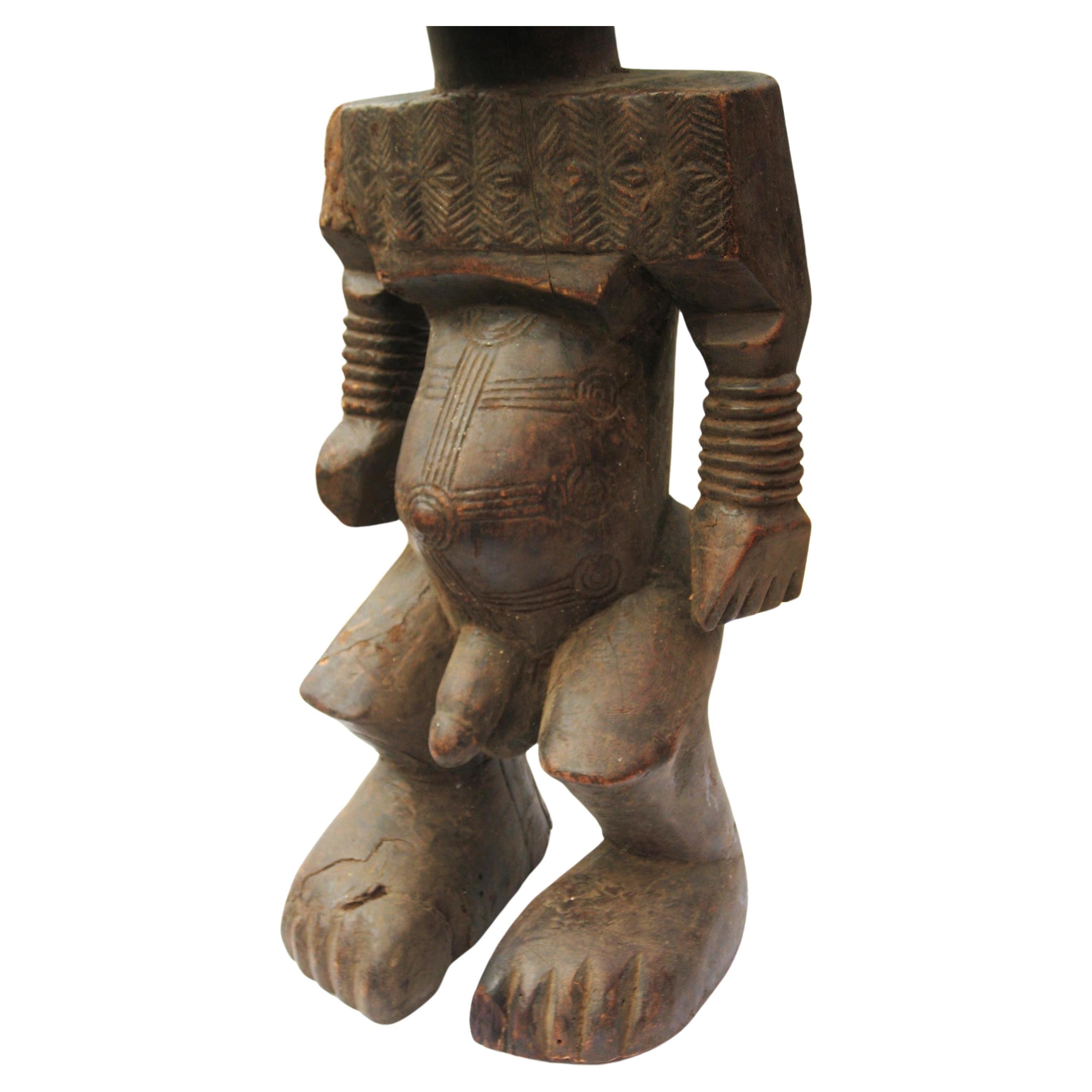 Große Buyu-Schutzfigur Demokratische Republik Kongo Afrika (Kongolesisch) im Angebot