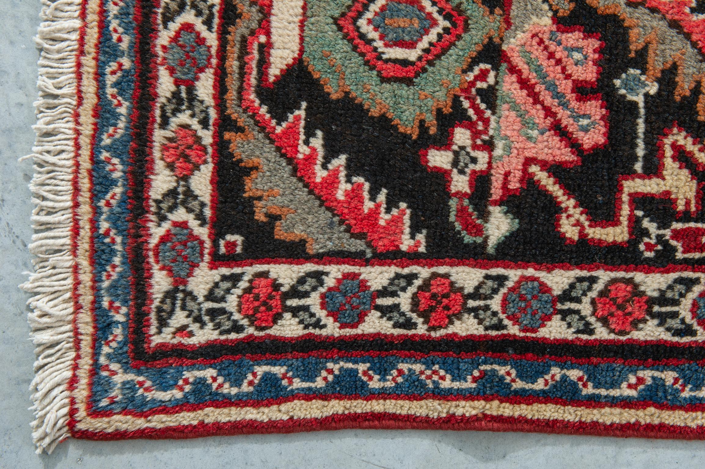20th Century Old Large Elegant Garebagh Rug or Carpet