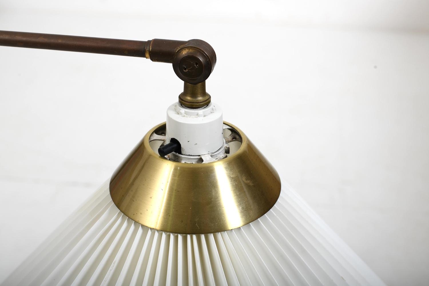 20th Century Old Le Klint Table Lamp Model 338 by Aage Petersen 1930s For Sale