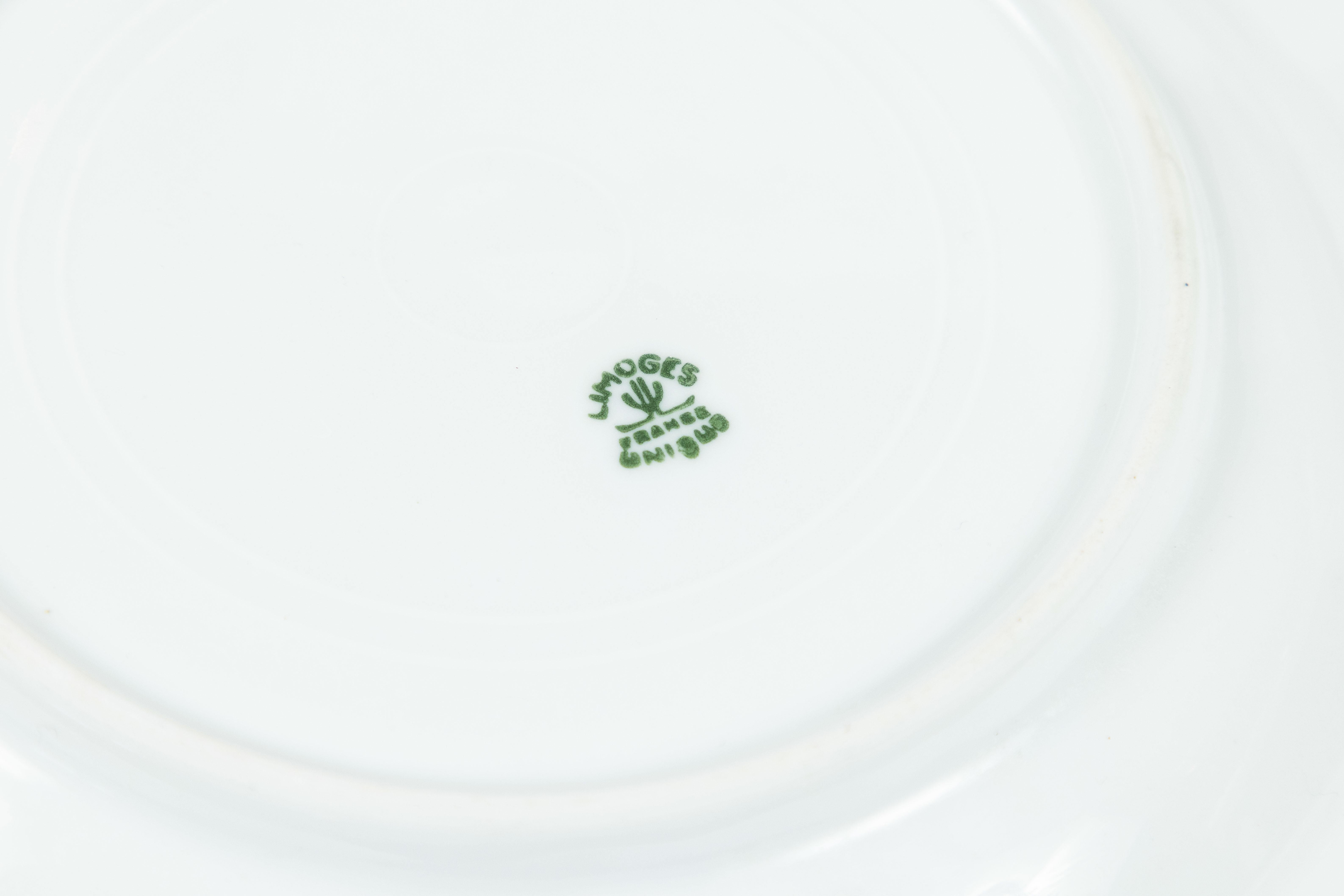 Old Limoges 'Unique' China Serving Pieces Set of 9 3
