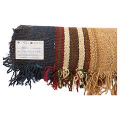 Old Turkish Kilim Rug, Hand-Woven Wool, Early 20th Century, 160x68 CM