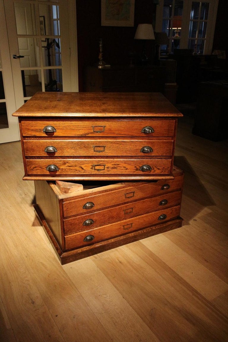 Old Map Chest at 1stDibs