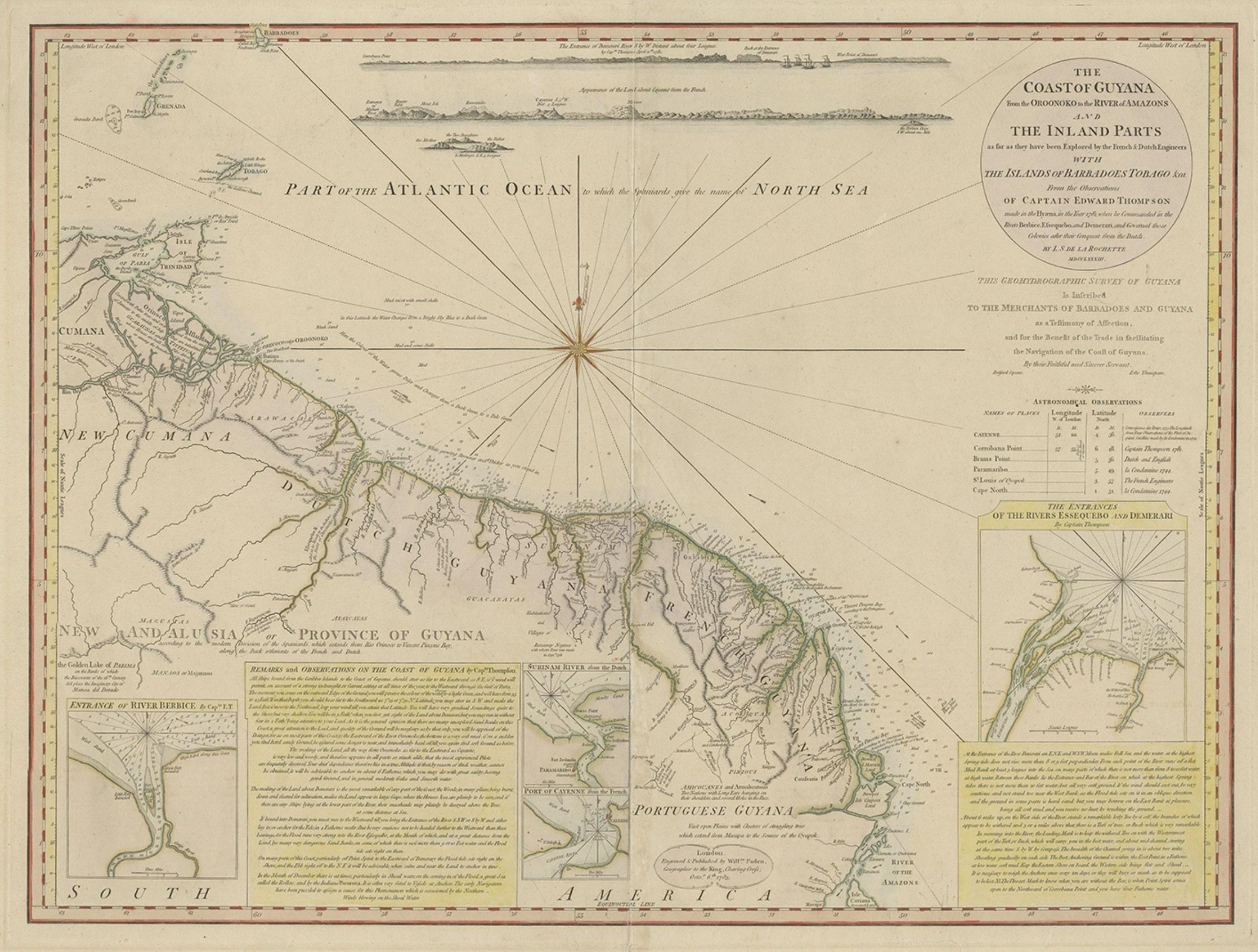 map of guyana south america