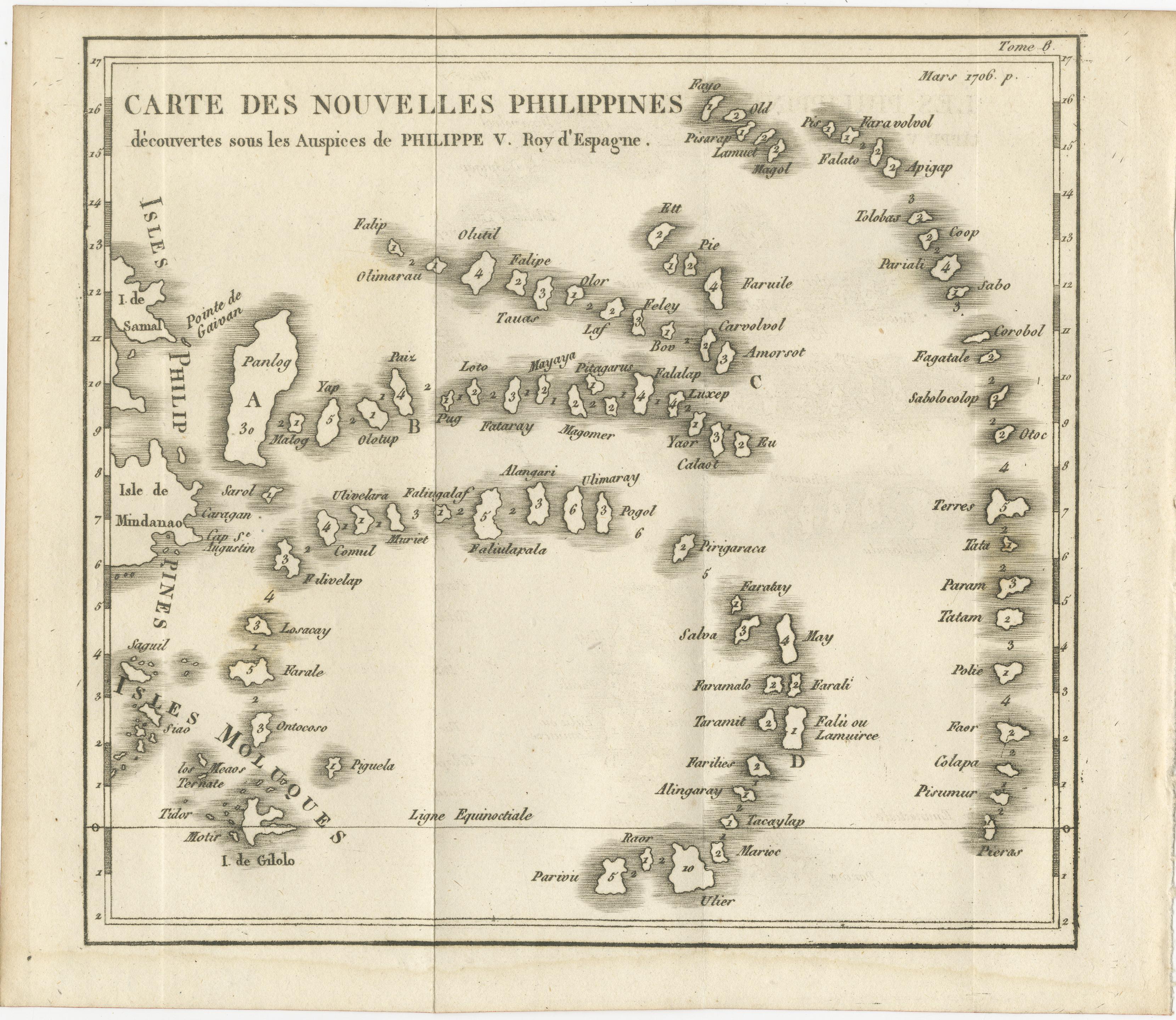 Karte der neuen Philippinen - 