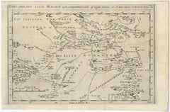 Old Map of Turkmenistan, Uzbekistan, Afghanistan, Tajikistan, Kyrgyzstan, 1757