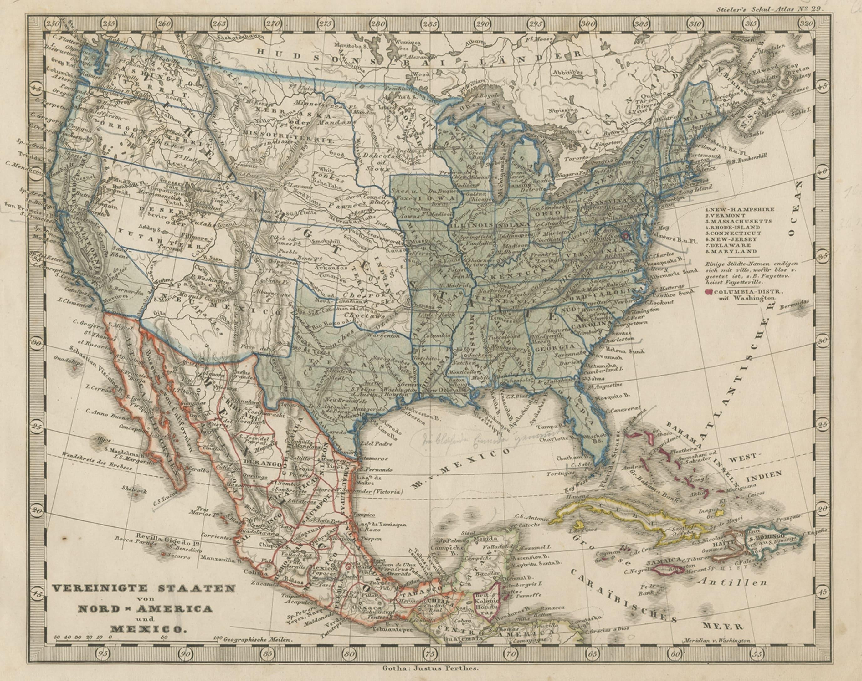 old mexico map