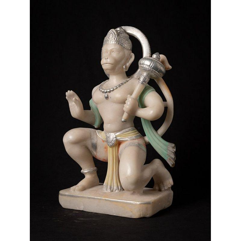 Material: marble
37 cm high 
21,5 cm wide and 11,7 cm deep
Weight: 7.557 kgs
Originating from India
Middle 20th century

.